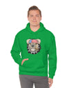 Unisex Heavy Blend Hooded Sweatshirt American dog graphic hoodie