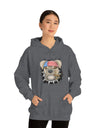 Unisex Heavy Blend Hooded Sweatshirt American dog graphic hoodie