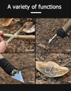 12 in 1 Survival Card Arrow Multifunctional Pocket Knife Fishing Hook Fork Saw Multitool for Hunting Outdoor Camping Tool