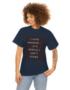 I Love Mankind! Unisex Heavy Cotton Tee with quote