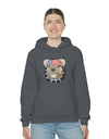 Unisex Heavy Blend Hooded Sweatshirt American dog graphic hoodie