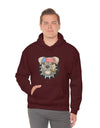 Unisex Heavy Blend Hooded Sweatshirt American dog graphic hoodie