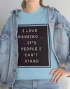 I Love Mankind! Unisex Heavy Cotton Tee with quote