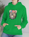 Unisex Heavy Blend Hooded Sweatshirt American dog graphic hoodie