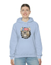 Unisex Heavy Blend Hooded Sweatshirt American dog graphic hoodie