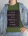 I Love Mankind! Unisex Heavy Cotton Tee with quote