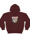 Unisex Heavy Blend Hooded Sweatshirt American dog graphic hoodie