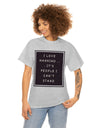 I Love Mankind! Unisex Heavy Cotton Tee with quote