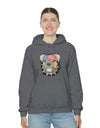 Unisex Heavy Blend Hooded Sweatshirt American dog graphic hoodie