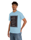 I Love Mankind! Unisex Heavy Cotton Tee with quote