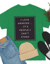 I Love Mankind! Unisex Heavy Cotton Tee with quote