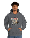 Unisex Heavy Blend Hooded Sweatshirt American dog graphic hoodie