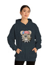 Unisex Heavy Blend Hooded Sweatshirt American dog graphic hoodie