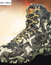 Canvas Camouflage Tactical Combat Boot