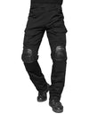 Tactical Solid Combat Pants With Knee Pads