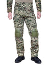 Tactical Solid Combat Pants With Knee Pads