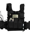 BF GTPC Quick Release Lightweight Tactical Training Vest - WG